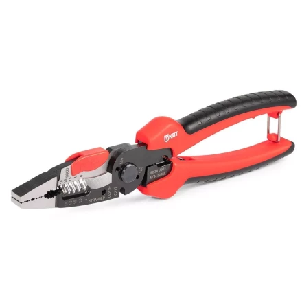 Мультитул-пассатижи КВТ 215 мм, серия ПРОФИ (101597) купить в Нягани