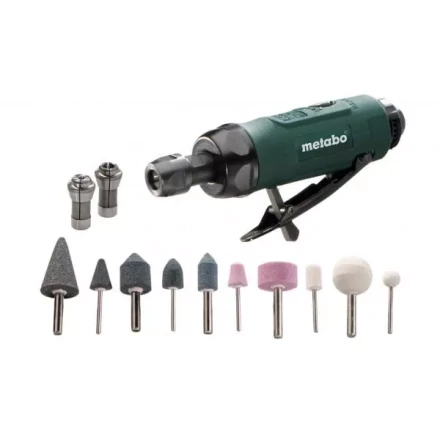 Шлифмашина пневматическая Metabo ПШМ DG 25 SET прямолинейная купить в Нягани