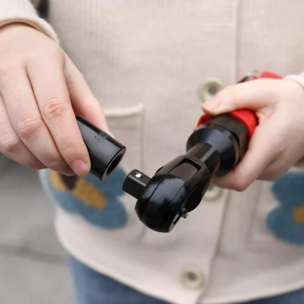 Трещотка пневматическая DEKO DKPT03 SET 3, 018-1103, в чемодане с набором 15 предметов купить в Нягани