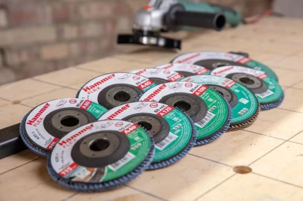 Круг Лепестковый Торцевой (КЛТ) HAMMER КЛТ 1 Ф115х22 Р60 213-002 купить в Нягани