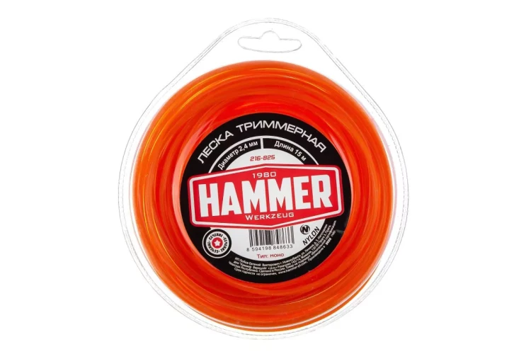 Леска для триммеров HAMMER 216-825 купить в Нягани