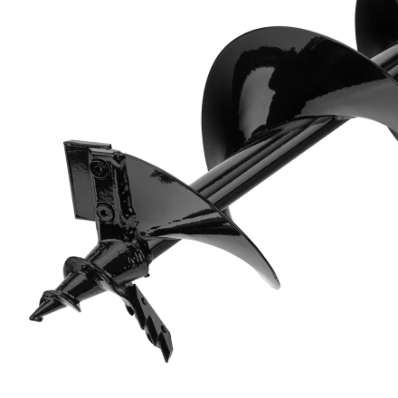 Шнек для грунта ER-150, диаметр 150 мм, длина 800 мм,соединение 20 мм, съемный нож Denzel 56007 купить в Нягани