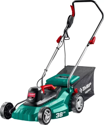 ЗУБР 1700 Вт, ш/с 38 см, сетевая газонокосилка (ГСЦ-38-1700) купить в Нягани