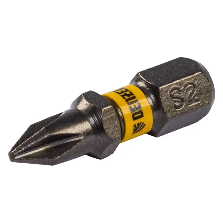 Бита PH1х25, сталь S2, шестигранный профиль, 10 шт. Е 6,3 Denzel 11651 купить в Нягани