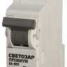 Выключатель автоматический СВЕТОЗАР "ПРЕМИУМ" 1-полюсный, 6 A, "B", откл. сп. 6 кА, 230 / 400 В SV-49011-06-B купить в Нягани