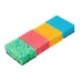 Губки для посуды Coral, 95 x 64 x 36 мм, 4 шт, Home Palisad 923585 купить в Нягани