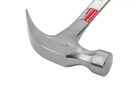 Молоток-гвоздодер 450 г цельнометаллический двухкомпонентная рукоятка MATRIX 10460 купить в Нягани