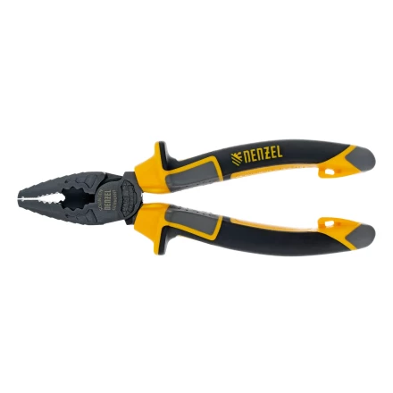 Плоскогубцы комбинированные 165 мм Denzel 17080, трехкомпонентные рукоятки купить в Нягани