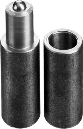 Петля СИБИН для металлических дверей, галтованная, цилиндрической формы, с впрессованным шариком, 30х140мм 37617-140-30 купить в Нягани