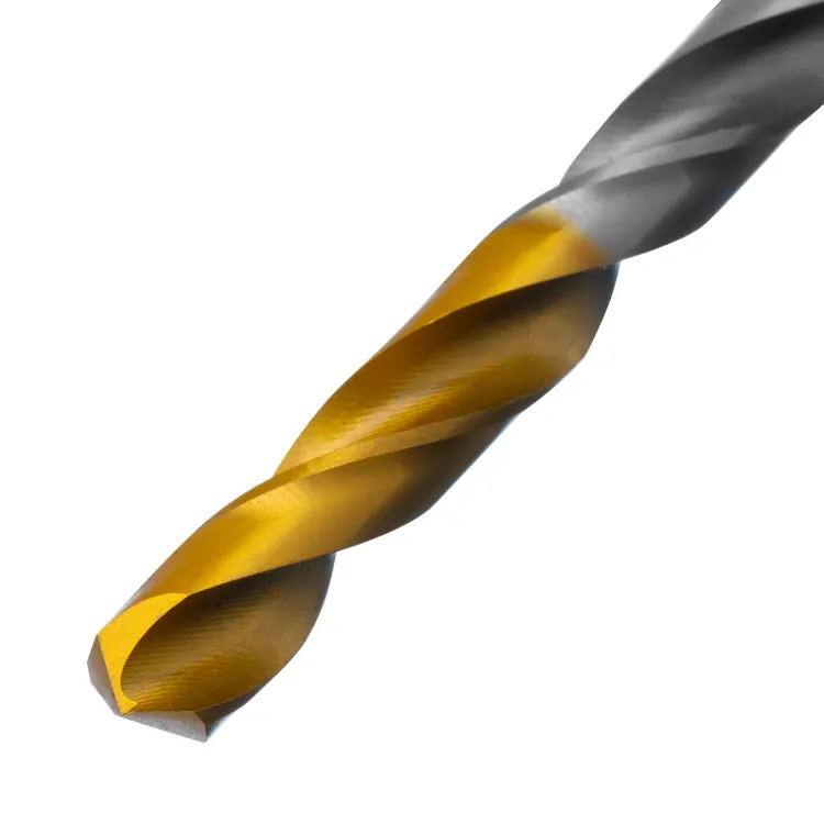 Сверло спиральное по металлу Denzel  6,5 x 100 мм, Р6М5, Golden Tip 718236 купить в Нягани
