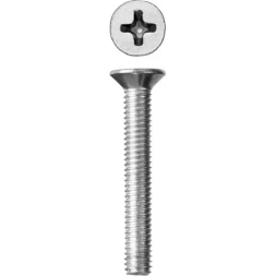 Винт DIN 965, M6 x 40 мм, 6 шт, кл. пр. 4.8, оцинкованный, ЗУБР 303116-06-040