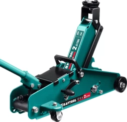 Домкраты KRAFTOOL подкатные гидравлические, алюминиевый корпус 43457-2.5