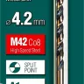 Сверла по металлу HSS-Co Оберон 29656-4.2 купить в Нягани