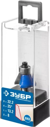 Фреза кромочная калевочная(фасочная) №9 с подшипником 127мм серия ПРОФЕССИОНАЛ купить в Нягани