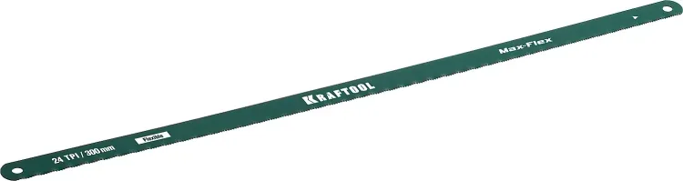 Полотно гибкое Max Flex, KRAFTOOL 15941-24-S2, безопасное, с волнообразной разводкой, 24 TPI, 2шт, 300мм 15941-24-S2 купить в Нягани