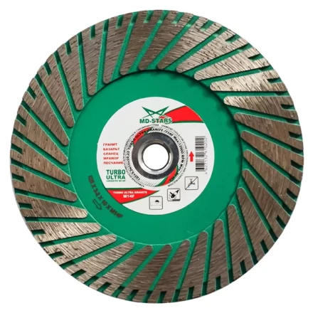 Диск алмазный TURBO ULTRA GRANITE M14F SKYWER 230*3,2*10*22,23 mm купить в Нягани