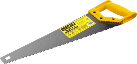 Ножовка ударопрочная (пила) STAYER ТАЙГА-5 450 мм, 5 TPI, быстрый рез поперек волокон, для крупных и средних заготовок 15061-45_z01 купить в Нягани