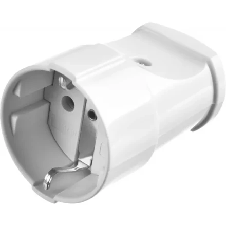 Розетка MAXElectro электрическая, 16А/220В, с заземлением, белая, STAYER 55180-W купить в Нягани