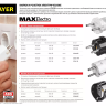 Розетка MAXElectro электрическая, 16А/220В, с заземлением, белая, STAYER 55180-W купить в Нягани