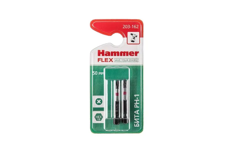 Бита HAMMER PH1 50мм (2шт) купить в Нягани
