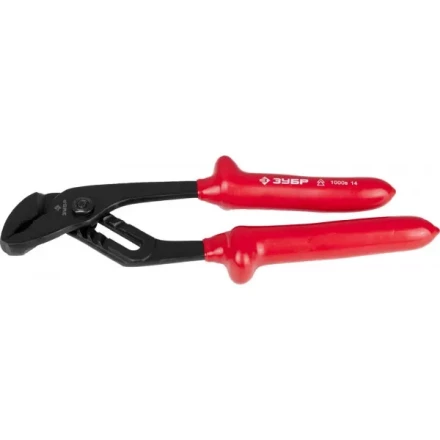 Клещи ЗУБР &quot;МАСТЕР&quot; &quot;ЭЛЕКТРИК&quot; переставные диэлектрические, высоковольтные до ~1000В, 250мм 2214-10-25_z02 купить в Нягани