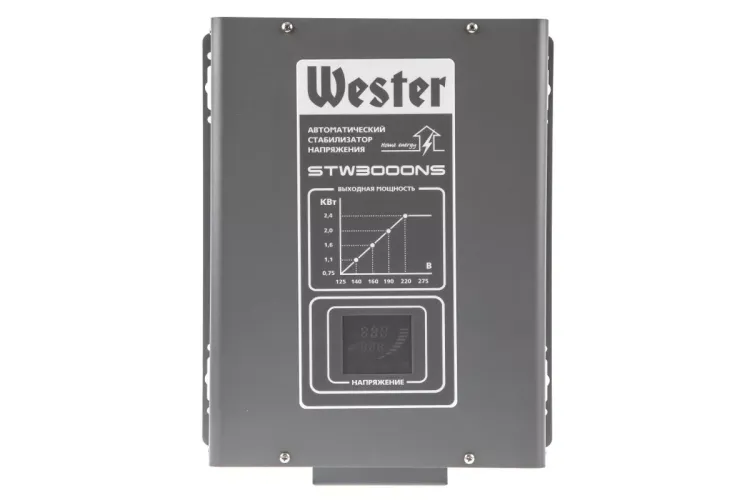 Стабилизатор напряжения WESTER STW3000NS купить в Нягани
