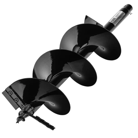 Шнек для грунта ER-200, диаметр 200 мм, длина 800 мм,соединение 20 мм, съемный нож Denzel 56008 купить в Нягани