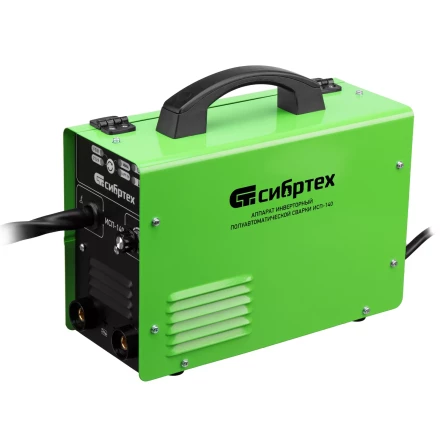 Аппарат инвертор. полуавтомат. сварки Сибртех ИСП-140, 140 А, ПВ 60% 94321 купить в Нягани