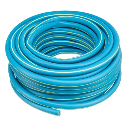 Шланг поливочный армированный Palisad 3 слойный ТЭП 3/4&#039;&#039;, 35 м, лазурный 67109 купить в Нягани