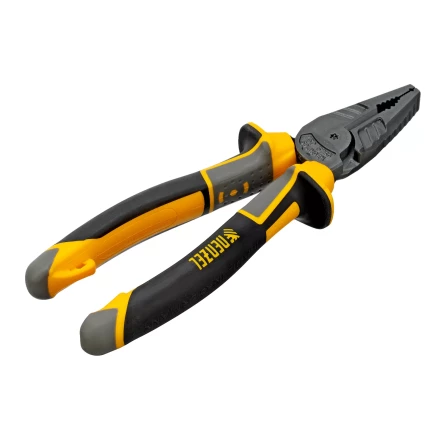 Плоскогубцы комбинированные 180 мм Denzel 17081, трехкомпонентные рукоятки купить в Нягани