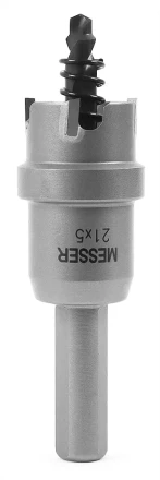 ТСТ коронка MESSER 21X5 с центрирующим сверлом и толкающей пружиной купить в Нягани
