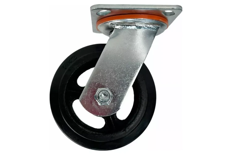 Аппаратное поворотное колесо большегрузное HITCH 152*50 резина черная SCd63 (SZ084997) купить в Нягани