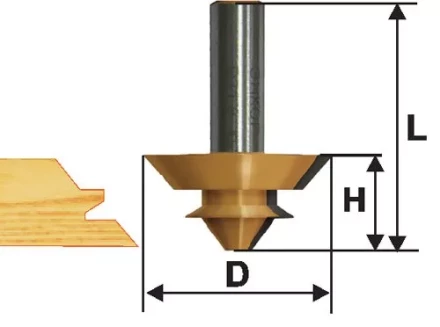 Фреза комб универсальная ф381х143мм хв 12мм 10610 купить в Нягани