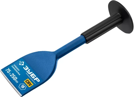 ЗУБР 75 х 250 мм, зубило-конопатка с протектором, Профессионал (2123-75) купить в Нягани