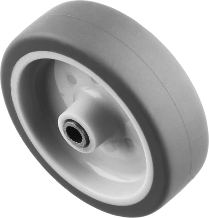 ЗУБР d 75 мм, г/п 60 кг, резина/полипропилен, термопластичное колесо, Профессионал (30946-75) купить в Нягани