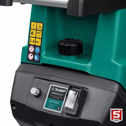 ЗУБР 2300 Вт, измельчитель садовый электрический (ЗИЭ-40-2300) купить в Нягани