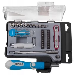 Набор ЗУБР Слесарно-монтажный инструмент "ЭКСПЕРТ", отвертки, насадки, имбус.ключи, в пласт.боксе,46пред. 25292-H46