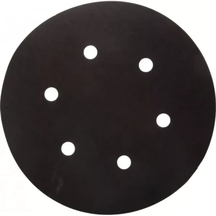 Круг шлифовальный URAGAN &quot;Универсальный-оптимален для мягких пород дерева&quot; на липучке, 6 отверстий, P320, 150мм, 50шт 907-41113-320-50 купить в Нягани