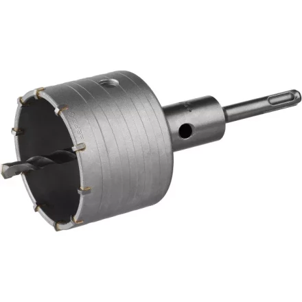 Коронка ЗУБР буровая, коническая посадка центрирующего сверла, SDS-Plus хвостовик, в сборе, 80мм 2918-80_z01 купить в Нягани