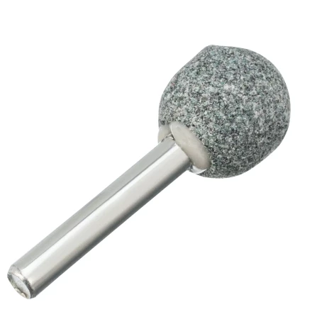 Шарошка абразивная, шар, 19 мм, для дрели , хвостовик d6 мм, 63С Denzel 76023 купить в Нягани