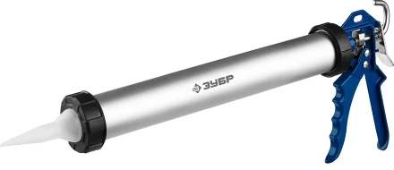 Пистолет для герметика ЗУБР &quot;ПРОФЕССИОНАЛ&quot;, закрытый, алюминиевый корпус, 600мл 06633-60 купить в Нягани