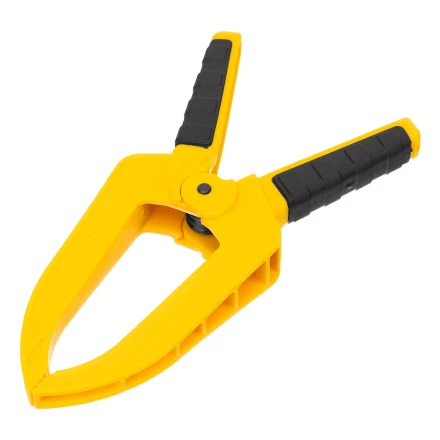 Струбцина клещеобразная Denzel, удлиненная 50 х 80 мм двухкомпонентные рукоятки, 20789 купить в Нягани