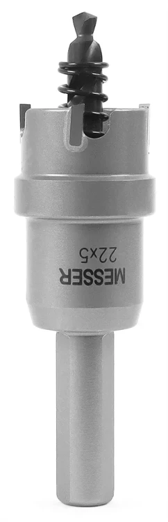 ТСТ коронка MESSER 22X5 с центрирующим сверлом и толкающей пружиной купить в Нягани