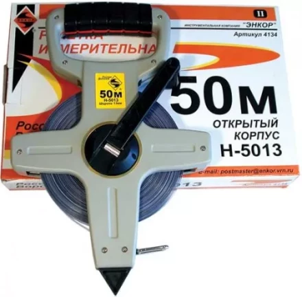 Рулетка 50м открытый корпус Энкор 4134 купить в Нягани