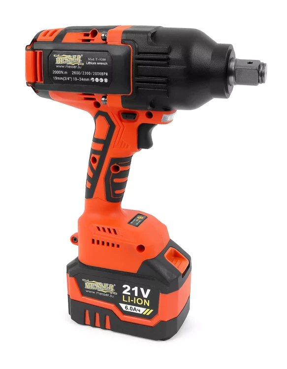 Аккумуляторный ударный гайковерт MESSER T9200 2000Нм 6Ач купить в Нягани