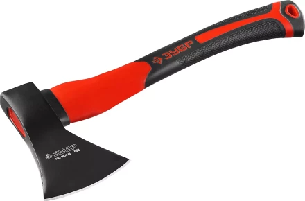 Топор ЗУБР &quot;МАСТЕР&quot; кованый с двухкомпонентной стеклопластиковой рукояткой, 0,6кг 2061-06 купить в Нягани