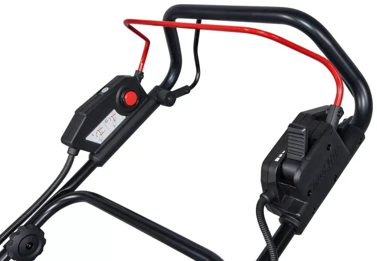 Аккумуляторная газонокосилка самоходная 53см, 2х18V Makita DLM539CT2 (2*5 Ач, ЗУ) купить в Нягани