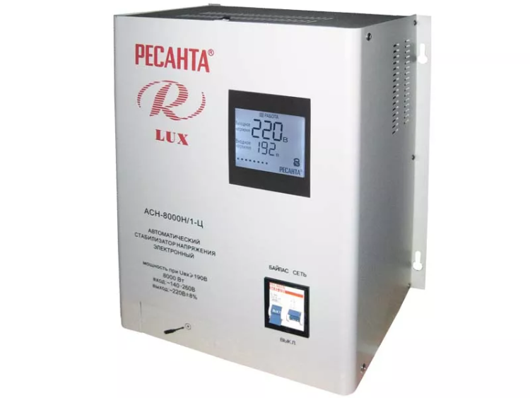 Стабилизатор АСН-8000 Н/1-Ц Ресанта Lux купить в Нягани