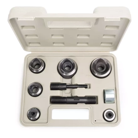 Набор матриц КВТ НМПО-Т для пробивки отверстий под дюймовые стальные трубы (88607) купить в Нягани