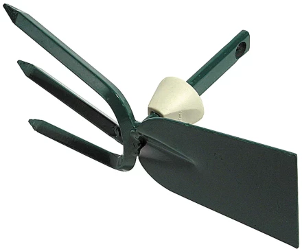 Мотыжка садовая RACO, прямое лезвие, 3 зубца, с быстрозажимным механизмом, 75мм 4230-53817 купить в Нягани